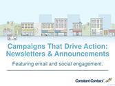 The Constant Contact Toolkit - Newsletters &amp; Announcements