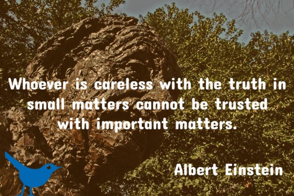 Trust Quote Einstein